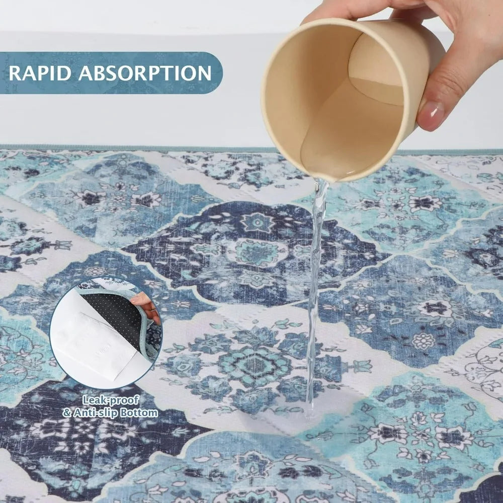 2 Pack Reusable Pee Pads for Dogs Non-Slip Grip