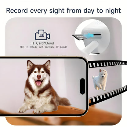 4PC Smart 1080p Wi-Fi Smart Home Security Camera 2MP,