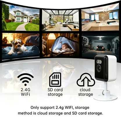 4PC Smart 1080p Wi-Fi Smart Home Security Camera 2MP,