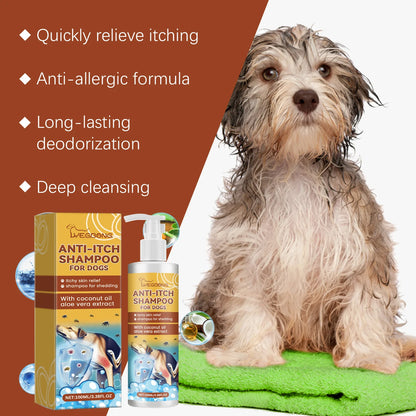 Dog Shampoo for Itchy Skin - Fast Relief, Nourishing & Hydrating,