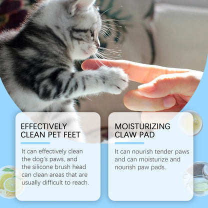 Pet Foot Cleansing Foam Mousse