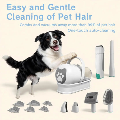 Pet Grooming Vacuum Kit 7 in 1