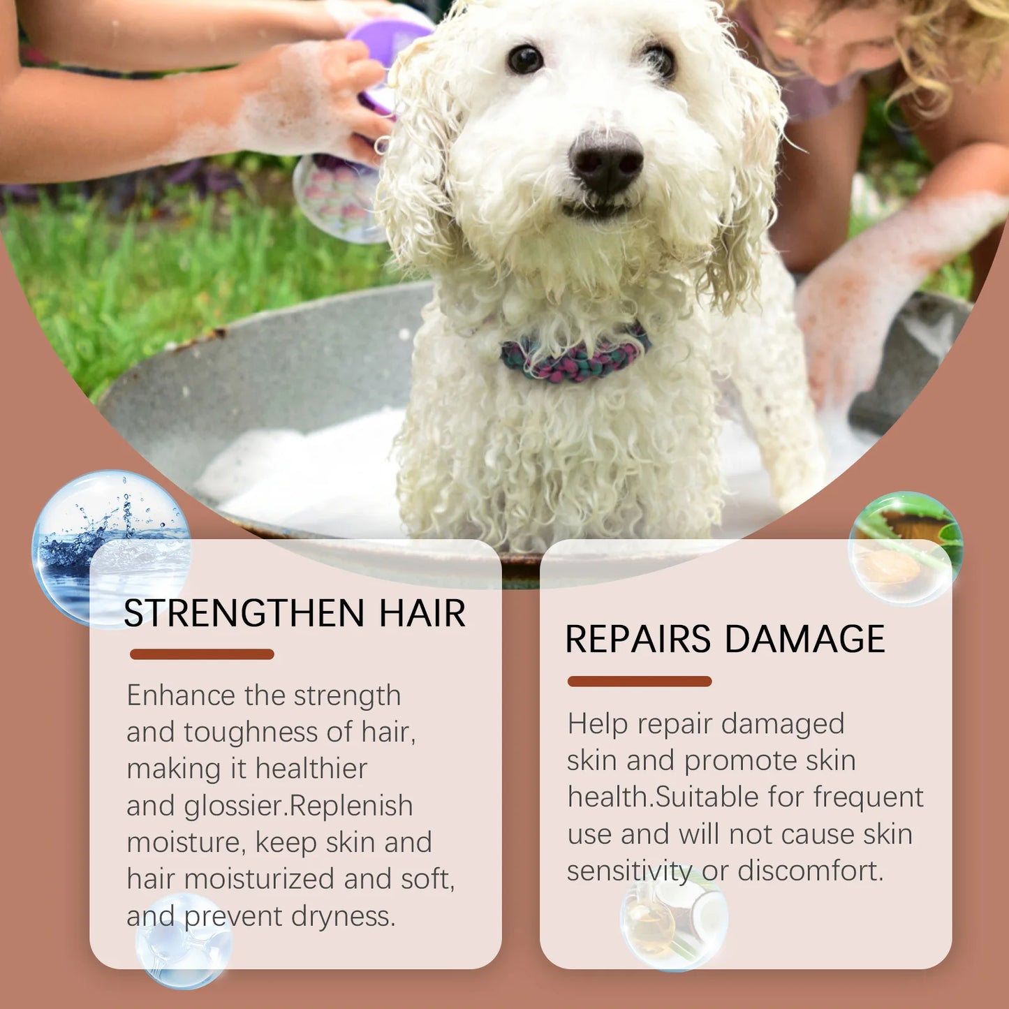 Dog Shampoo for Itchy Skin - Fast Relief, Nourishing & Hydrating,