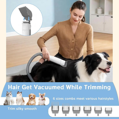Pet Grooming Vacuum Kit 7 in 1