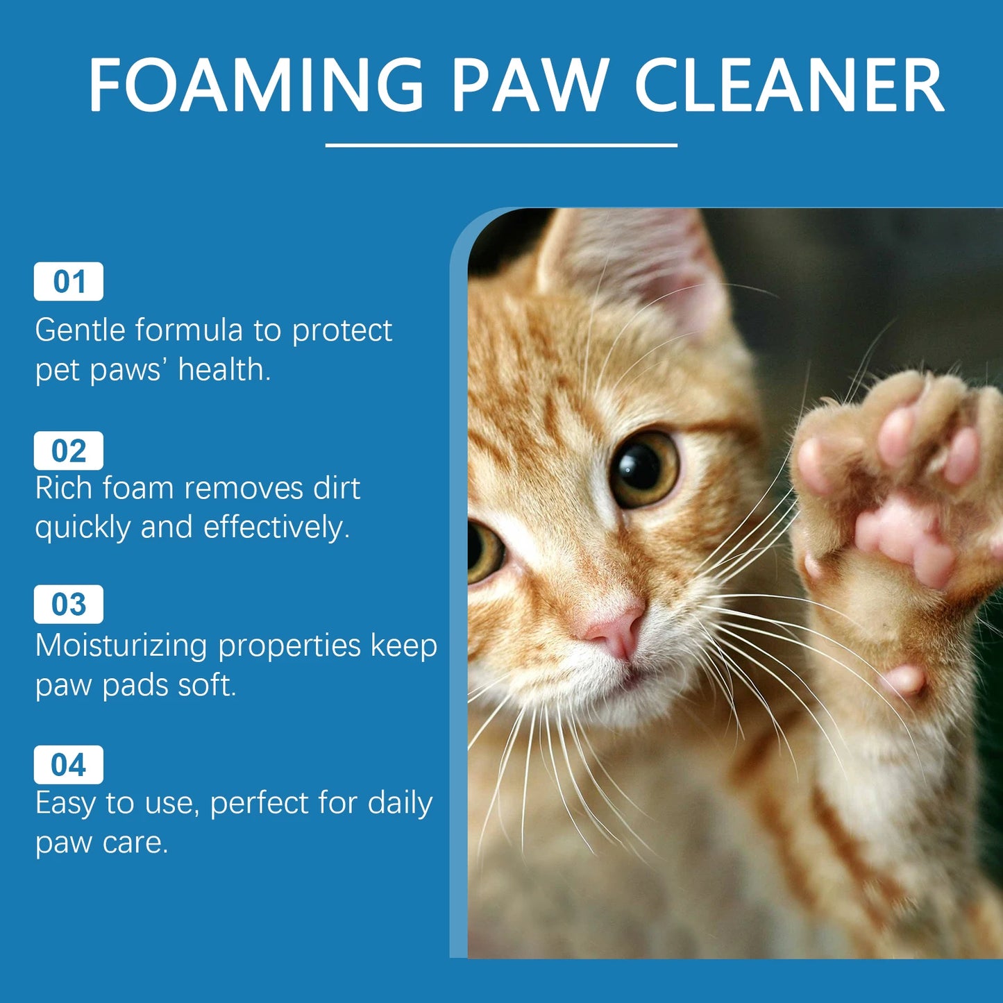 Pet Paw Cleaner Safe Non-irritating