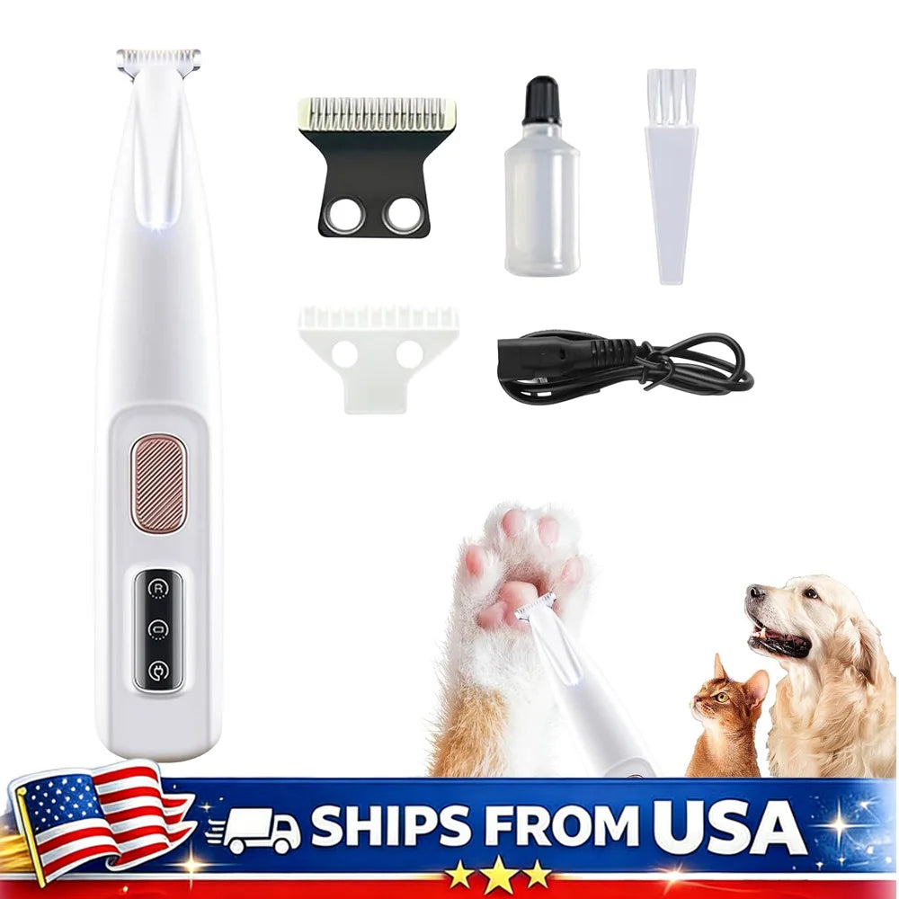Cat Dog Paw Trimmer, Rechargeable