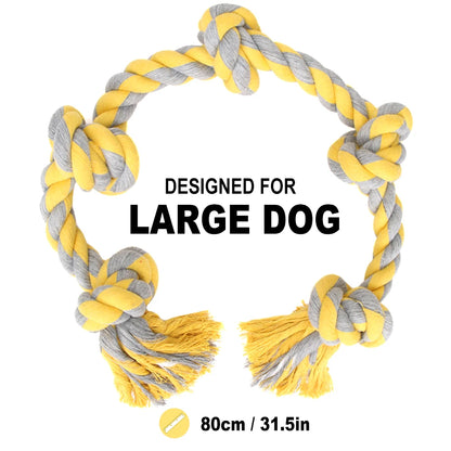 12Pcs Large Dog Toy Sets Chew Rope