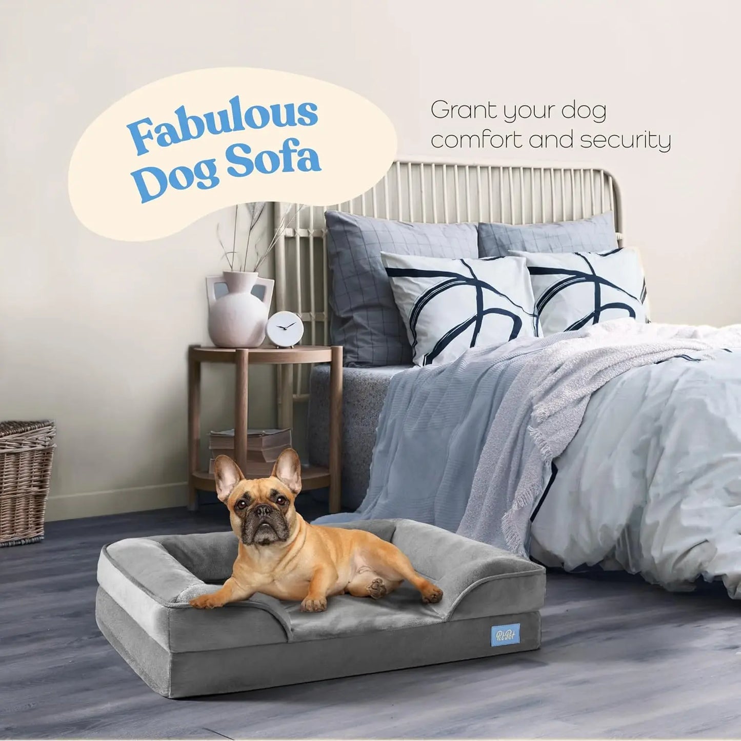 Orthopedic Dog Bed for Medium Dogs - Ultra Comfortable