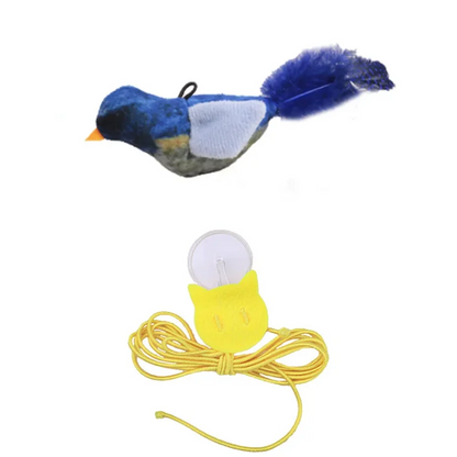 Sound Sensing Interactive Bird Cat Toy