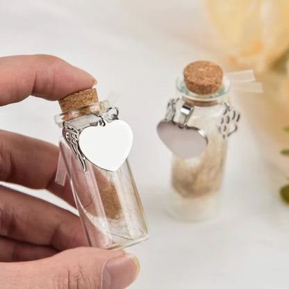 Pet Memorial Bottle For Pet Hair Dogs Cats Fur