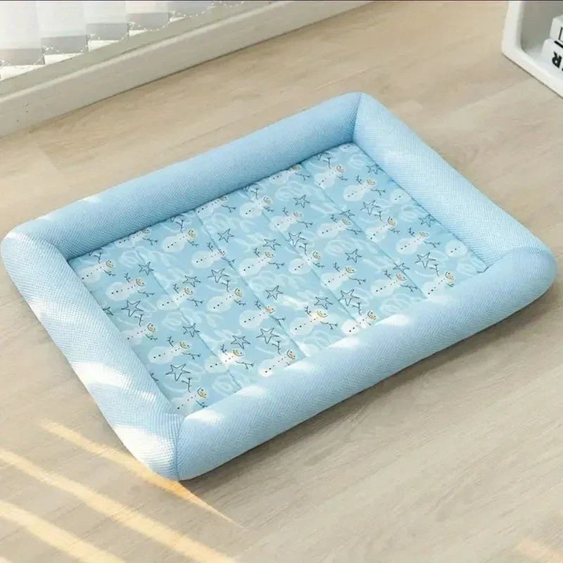 Cooling Puppy Bed Summer Dog Supplies Mat