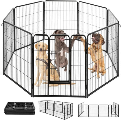 Dog Playpen, 40 Inch, 8 Panels