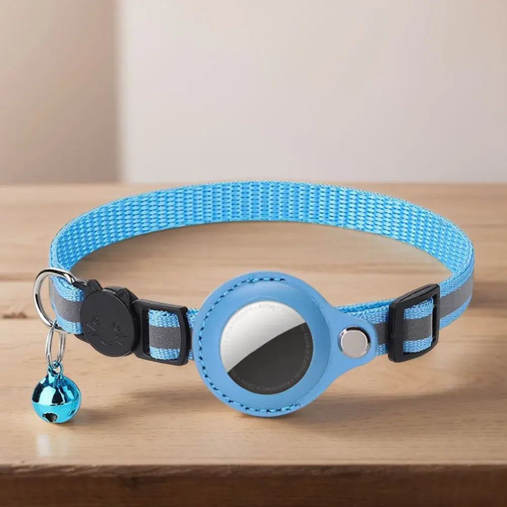 Reflective Cat Collar with Apple AirTag