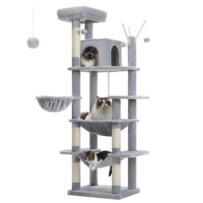 Large Cat Tree for Indoor Large Cats Scratching Post