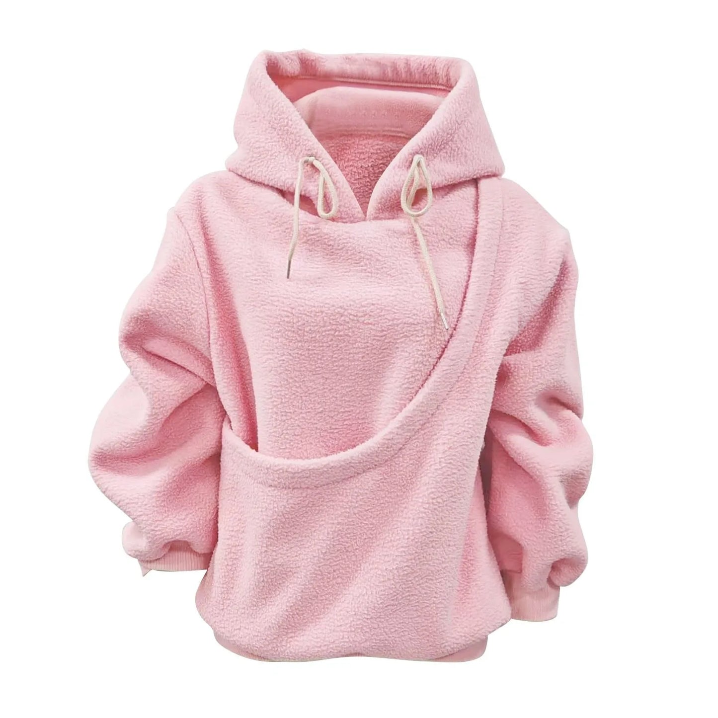Dog Cat Pouch Hoodie For Women