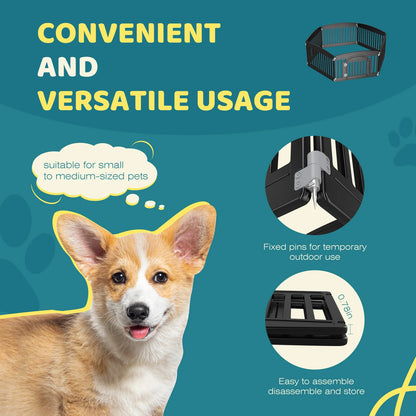 Plastic Dog Playpen, Pet Fence, Portable