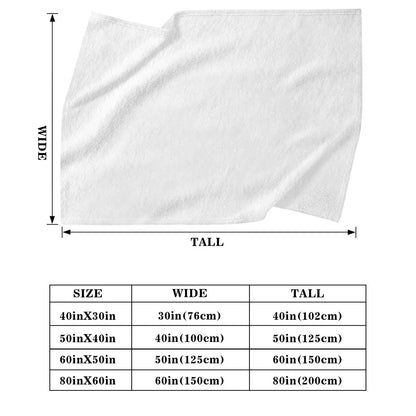 Cartoon French Bulldog Throw Blanket