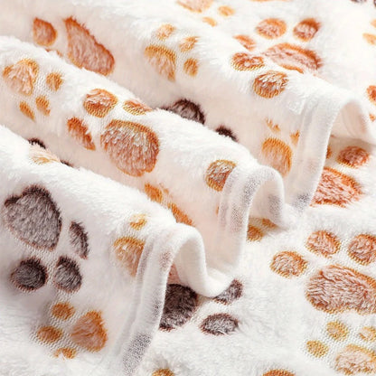 1Pc Super Soft Fluffy Fleece Pet Blanket