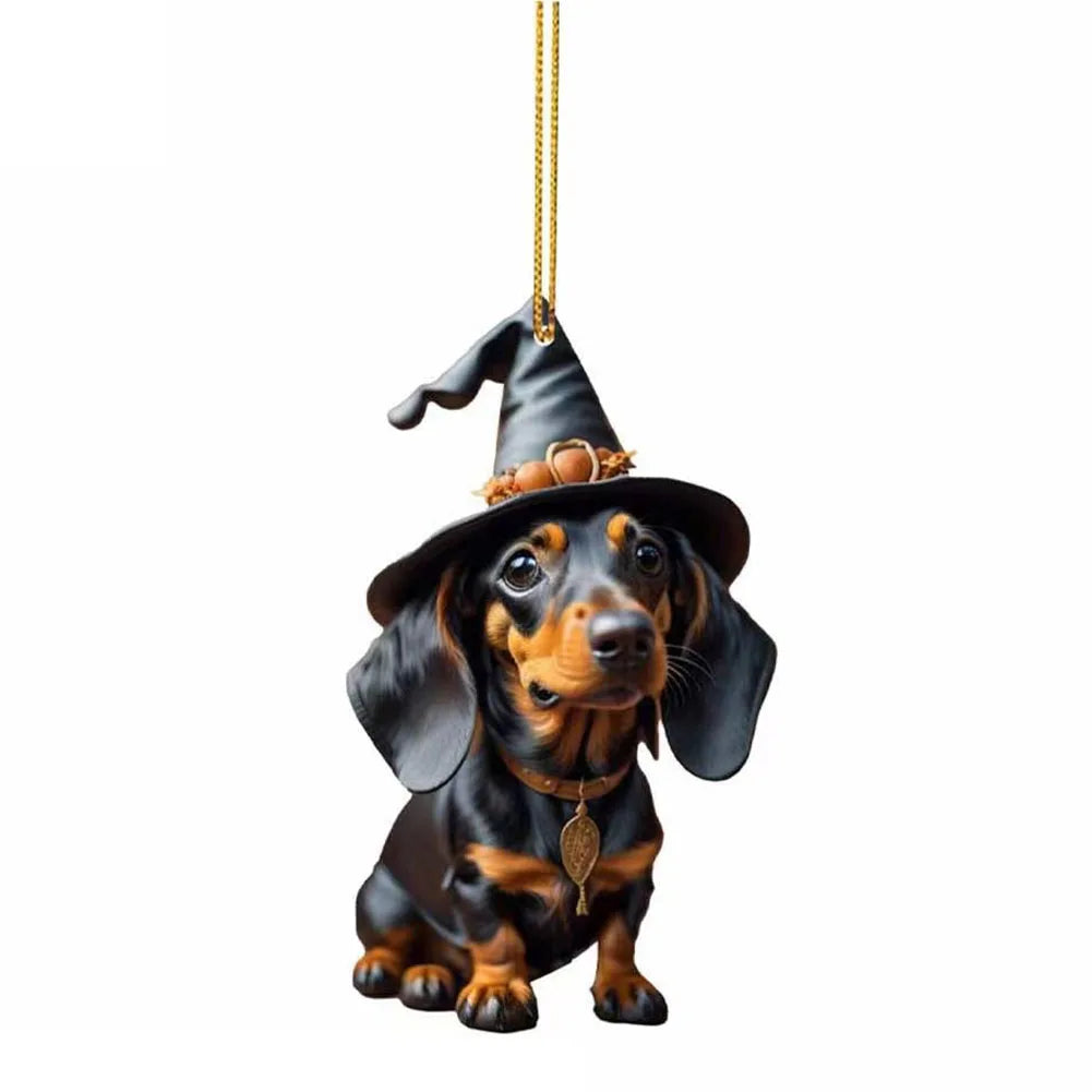 Christmas Dog Ornament