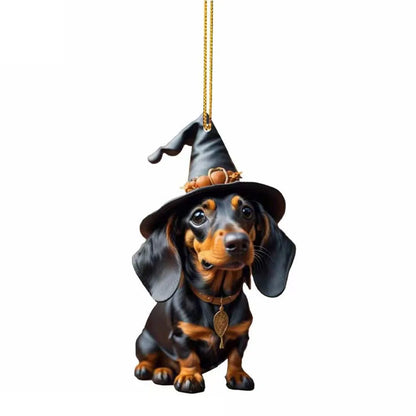 Christmas Dog Ornament