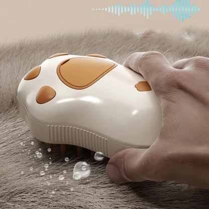 3 in 1 Steamy Pet Dog and Cat Steam Brush