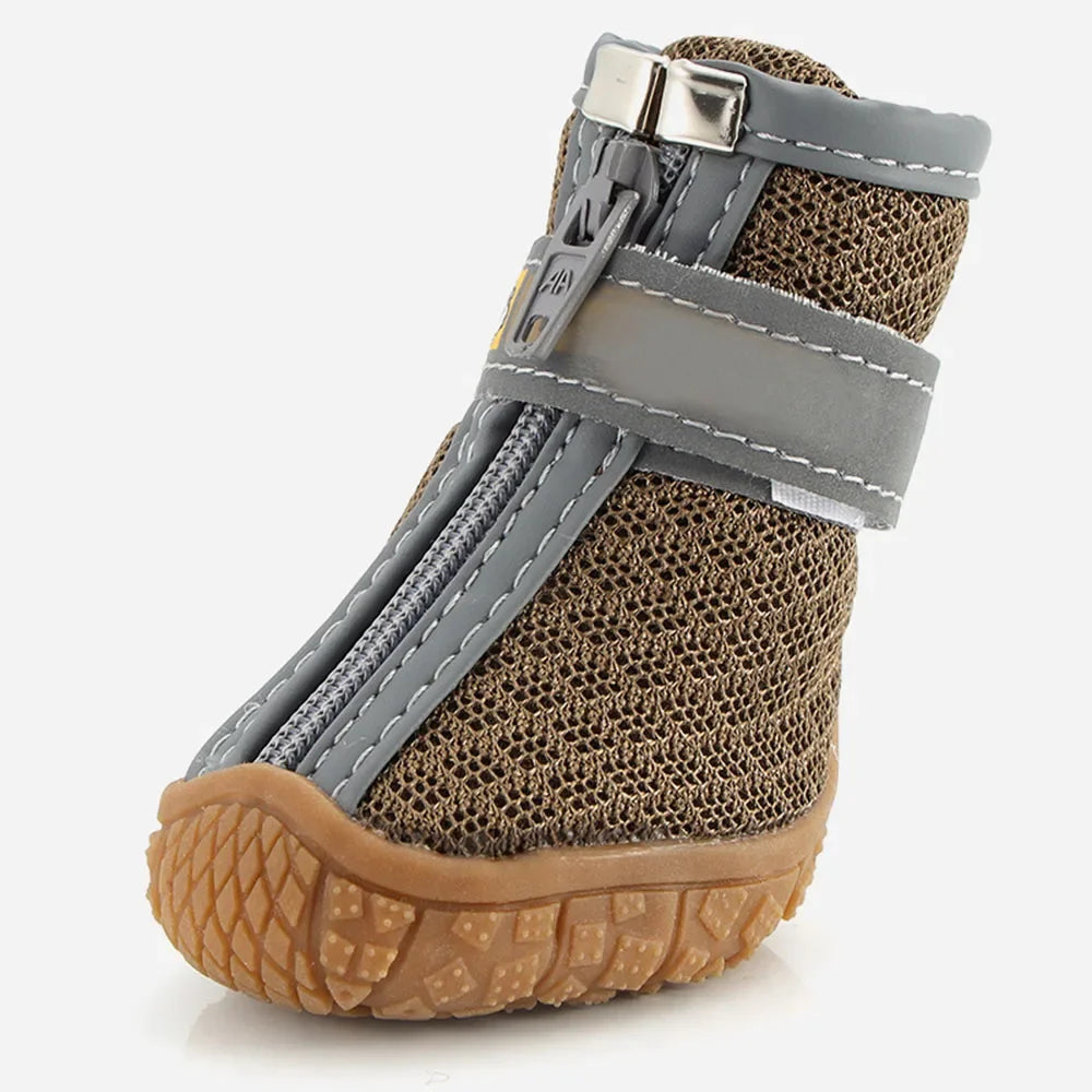Mesh Breathable Anti-Slip Dog Boots for Small Dogs