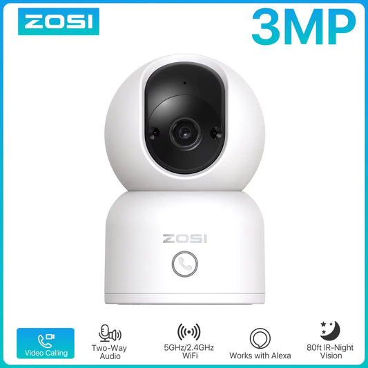 ZOSI C518 Indoor Pan/Tilt Smart Security IP Camera