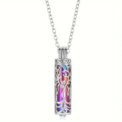 1pcs Memory Tree of Life Jar Pet Urn Ash Necklace