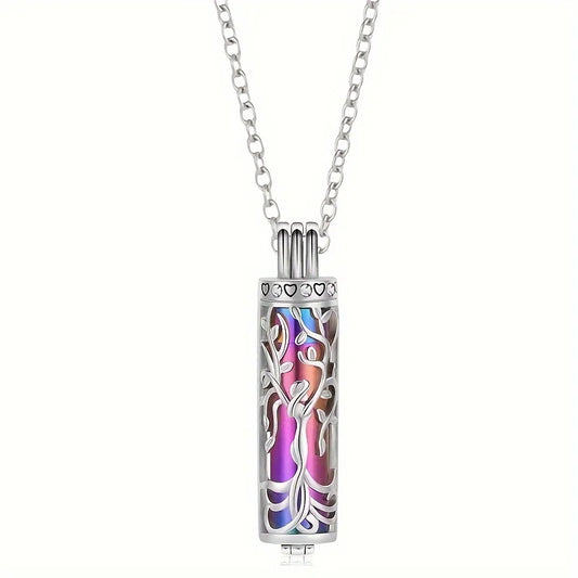 1pcs Memory Tree of Life Jar Pet Urn Ash Necklace