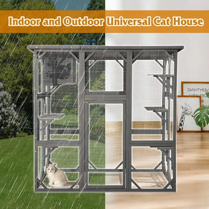 Cat Enclosure Large Outdoor Catio