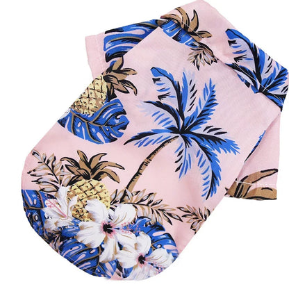 Hawaiian Pineapple Pet Shirt