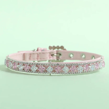 Fashion Cat Collar with Rhinestones