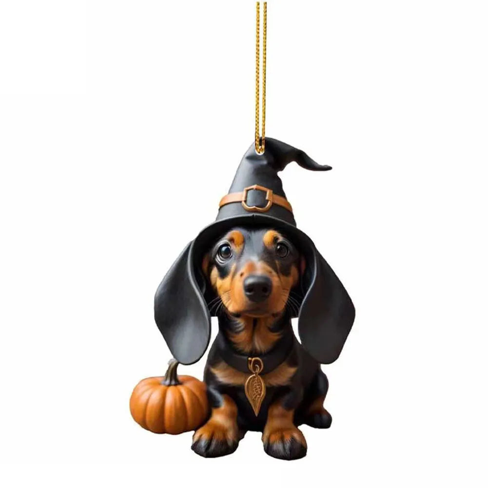 Christmas Dog Ornament