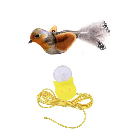 Sound Sensing Interactive Bird Cat Toy