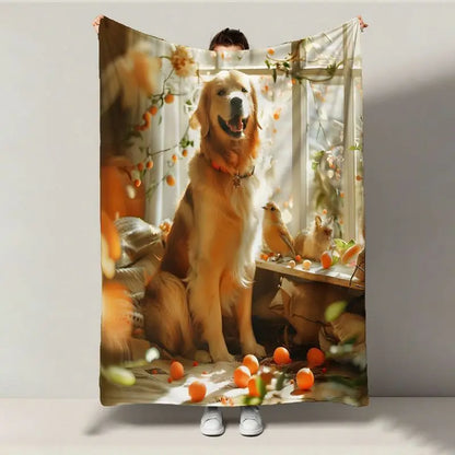 Top Pick Golden Retriever Blanket -