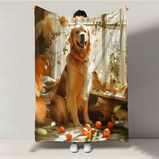 Top Pick Golden Retriever Blanket -
