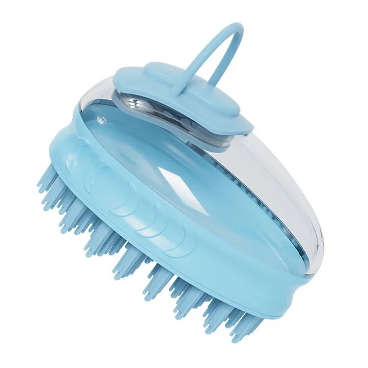 2-in-1 Pet Dog Cat Bath Brush