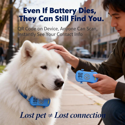 GPS Pet Tracker for Pets, Real Time  Unlimited Distance