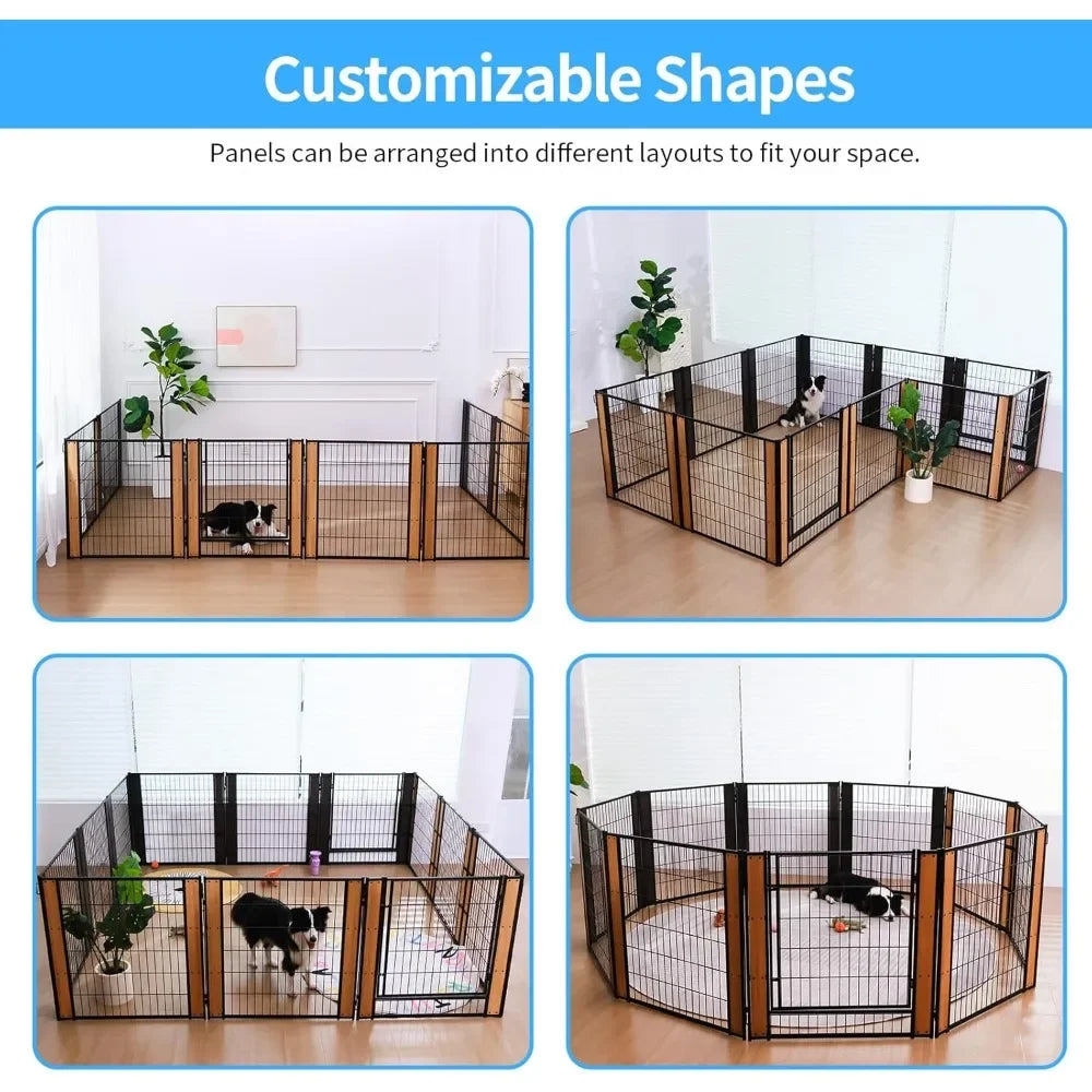 Heavy Duty Dog Playpen Indoor Outdoor