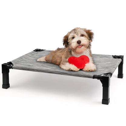 Elevated Dog Bed, Cooling Raised Pet Cot