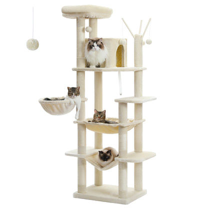 Large Cat Tree for Indoor Large Cats Scratching Post