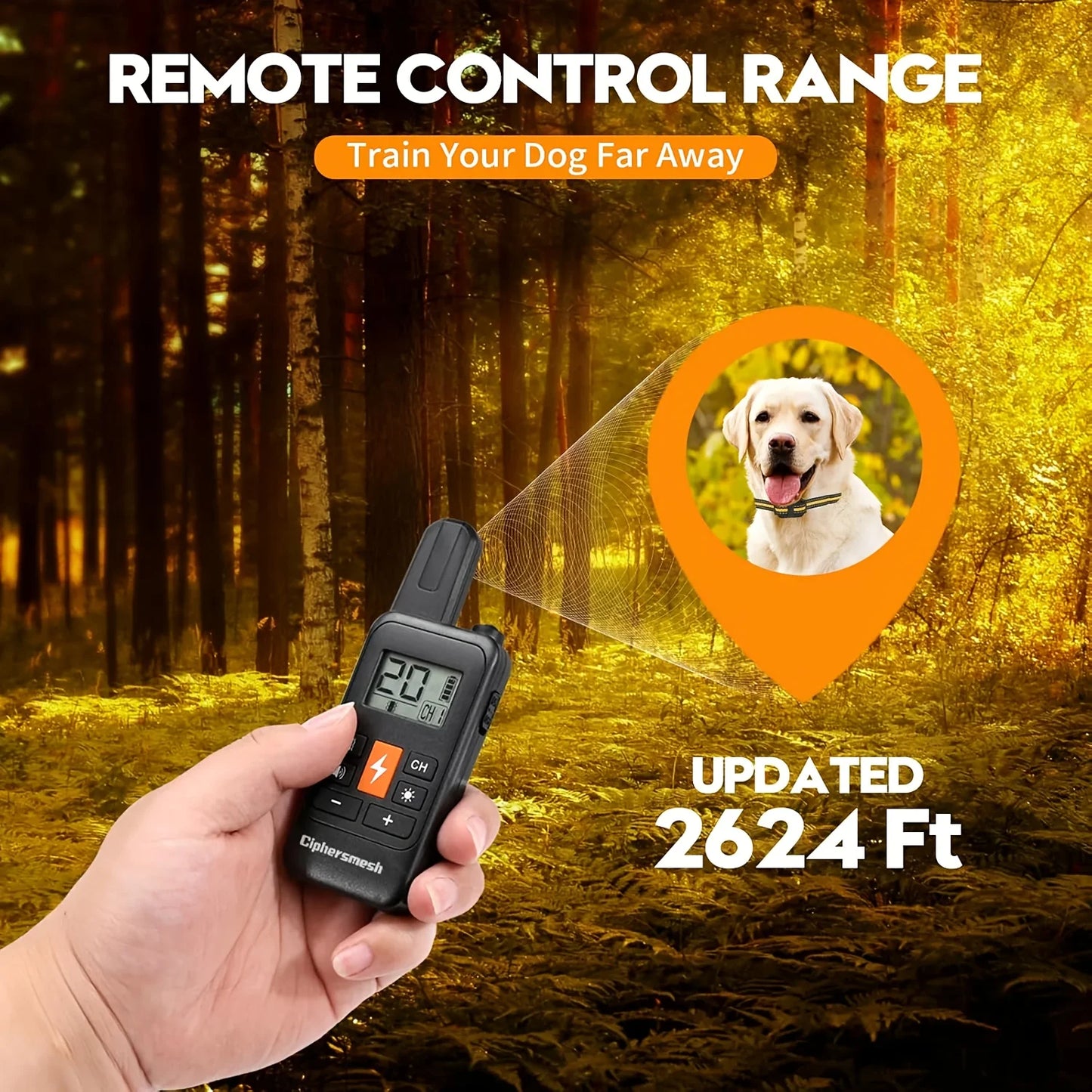 Electric Dog Training Collar Rechargeable