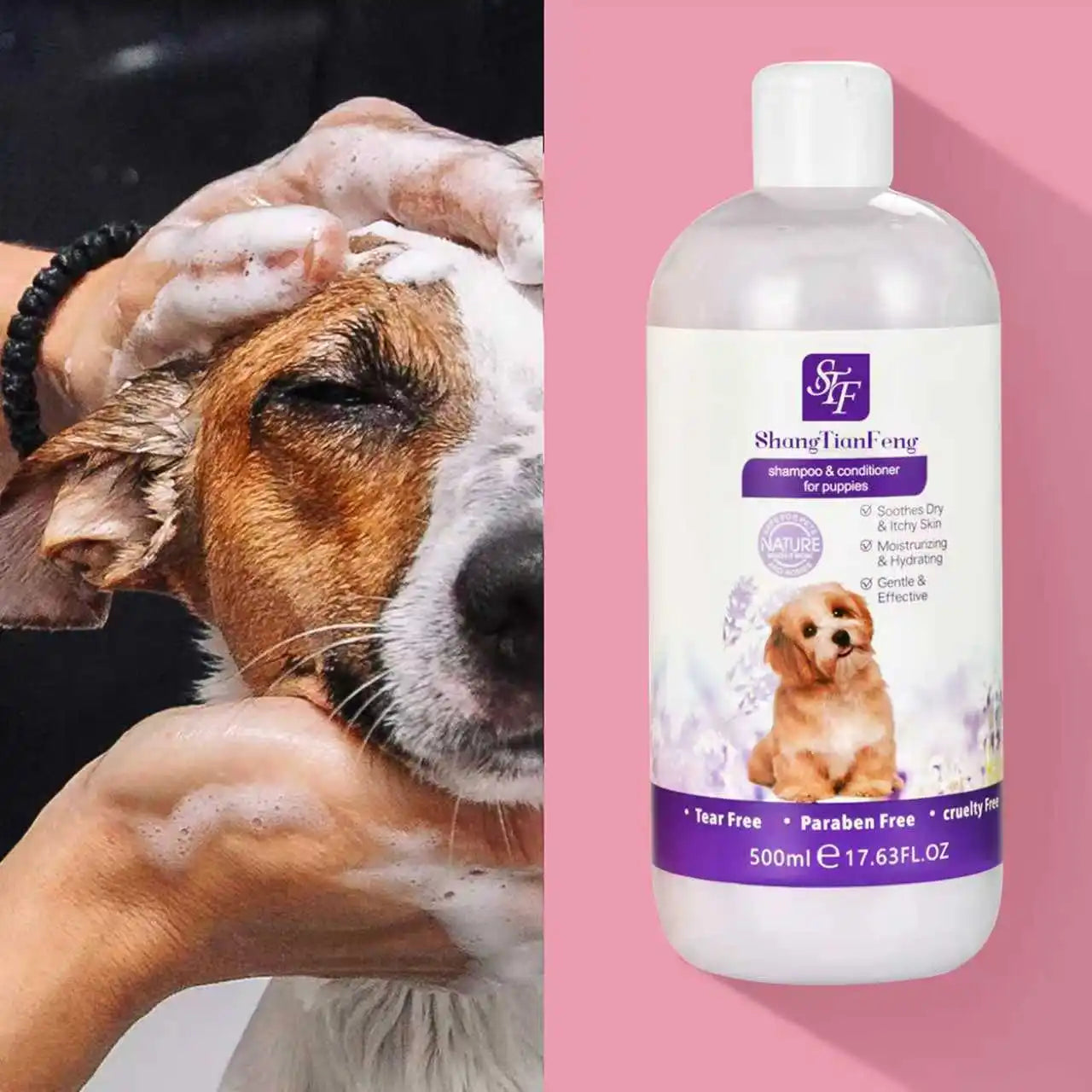 Dog Shampoo and Conditioner | Puppy Shampoo for Sensitive Skin |