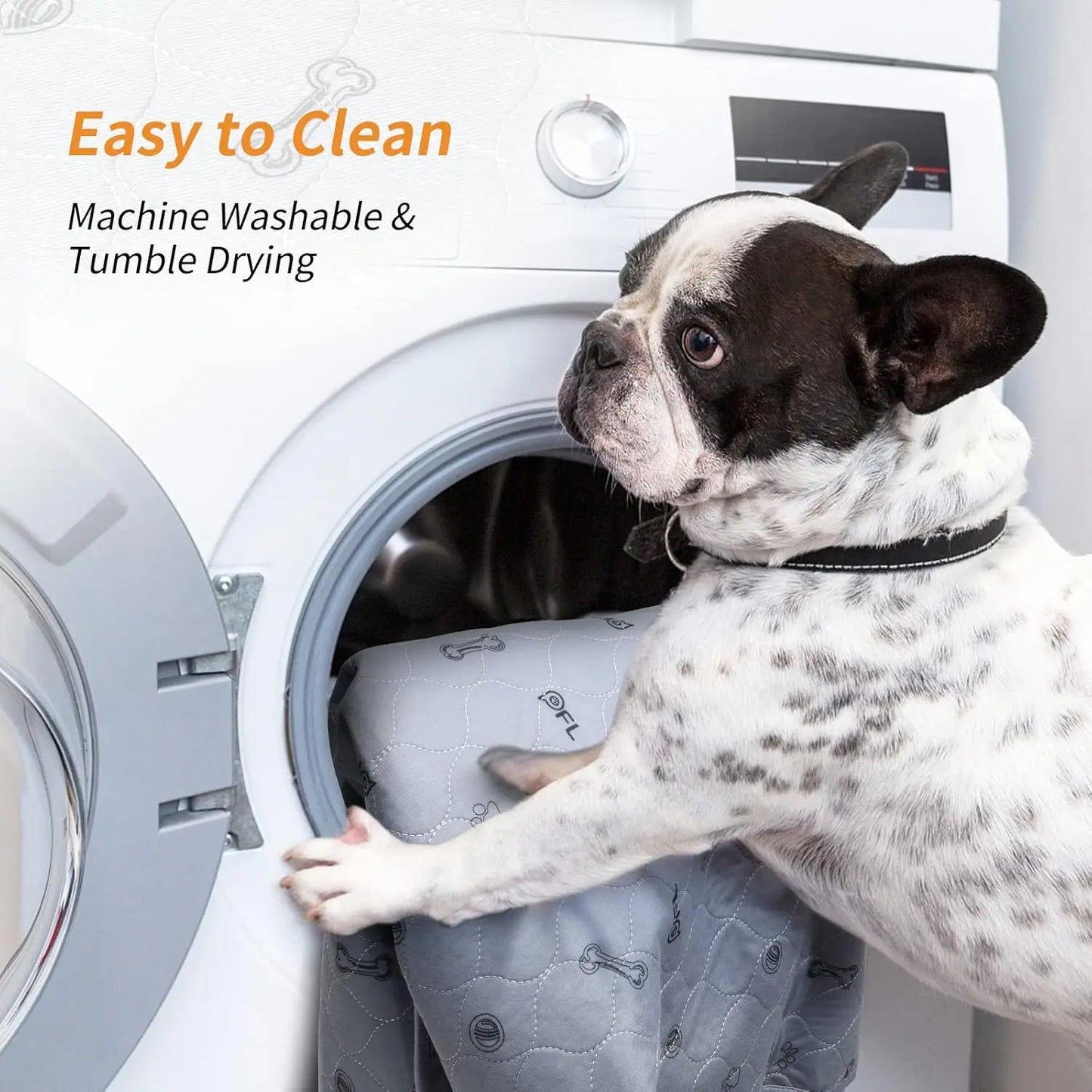 2-Pack Washable Dog Pee Pads