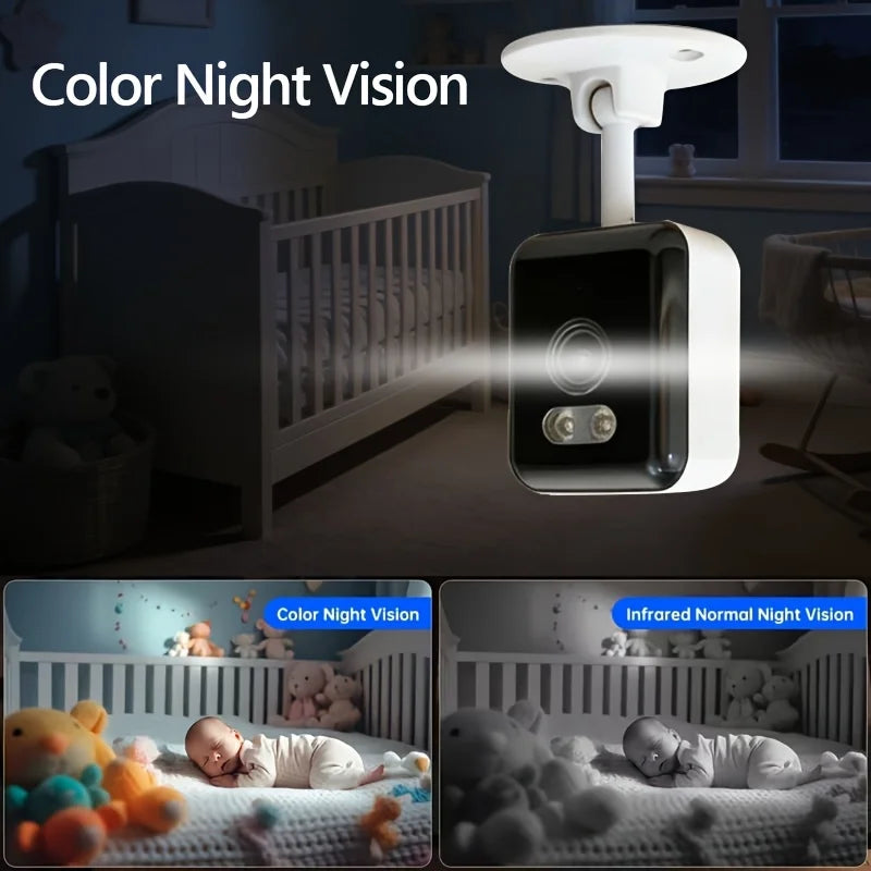 4PC Smart 1080p Wi-Fi Smart Home Security Camera 2MP,