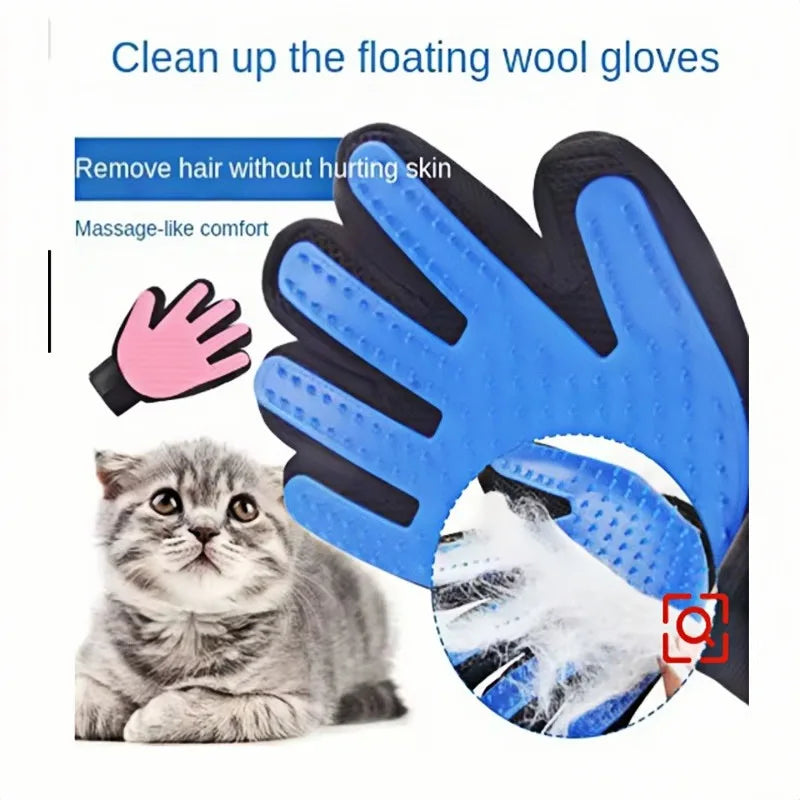 Pet Hair Glove Comb, Deshedding Hair Remover