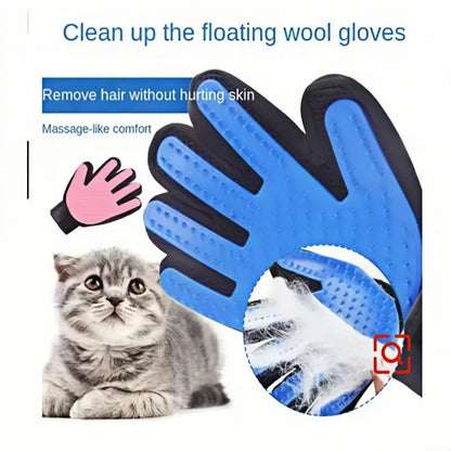 Pet Hair Glove Comb, Deshedding Hair Remover
