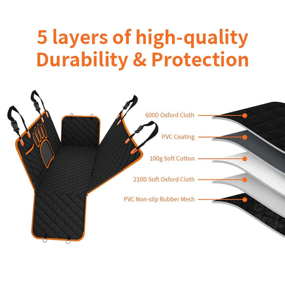 Dog Seat Cover, Heavy Duty Scratch Resistant