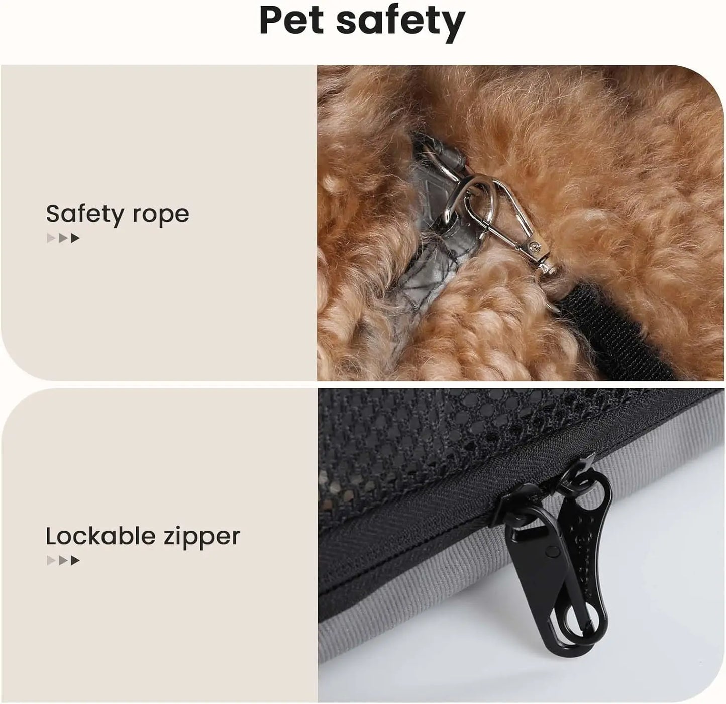 Dog Car Carrier Light Weight 24x17.7x20.5in