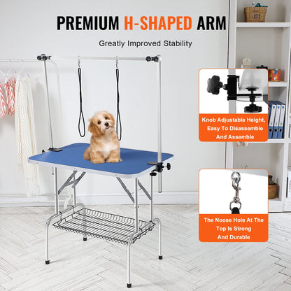 Pet Grooming Table Two Arms w/ Clamp